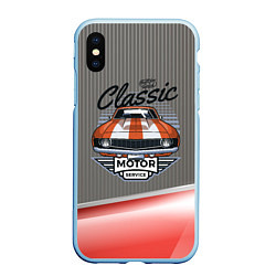 Чехол iPhone XS Max матовый Classic motor sport