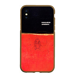 Чехол iPhone XS Max матовый Radiohead - Amnesiac