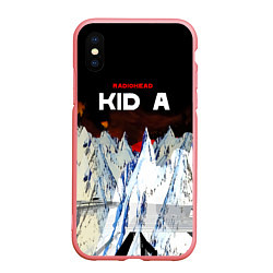 Чехол iPhone XS Max матовый Kid A - Radiohead