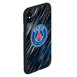 Чехол iPhone XS Max матовый Псж football club, цвет: 3D-черный — фото 2