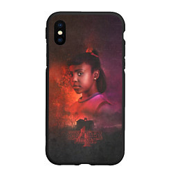 Чехол iPhone XS Max матовый Erica Sinclair, цвет: 3D-черный