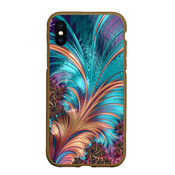 Чехол iPhone XS Max матовый Floral composition Цветочная композиция