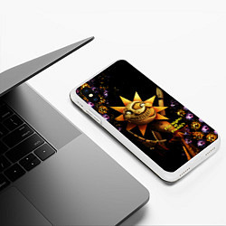 Чехол iPhone XS Max матовый Five Nights at Freddys: Security Breach воспитател, цвет: 3D-белый — фото 2