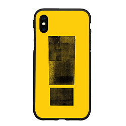 Чехол iPhone XS Max матовый Attention Attention - Shinedown, цвет: 3D-черный