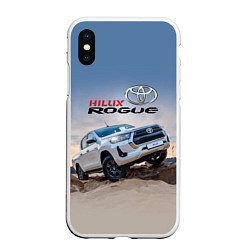 Чехол iPhone XS Max матовый Toyota Hilux Rogue Off-road vehicle Тойота - прохо