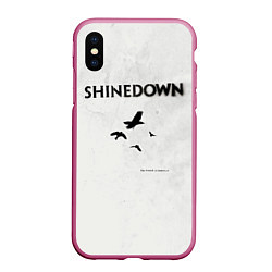 Чехол iPhone XS Max матовый The Sound of Madness - Shinedown