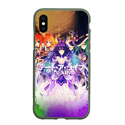 Чехол iPhone XS Max матовый Рандеву c жизнью Date A Live IV