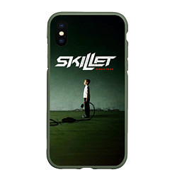 Чехол iPhone XS Max матовый Comatose - Skillet