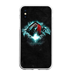 Чехол iPhone XS Max матовый More Monsters and Sprites - Skrillex