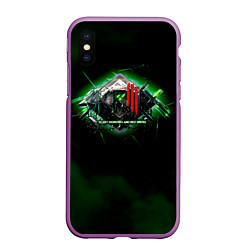 Чехол iPhone XS Max матовый Scary Monsters and Nice Sprites - Skrillex