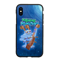 Чехол iPhone XS Max матовый My singing monsters СМЫЧОРОГ Bowgart