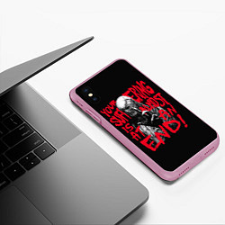 Чехол iPhone XS Max матовый Очень странные дела Векна, цвет: 3D-розовый — фото 2