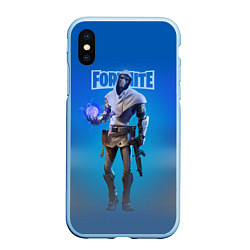 Чехол iPhone XS Max матовый Fortnite Fusion skin Video game Hero