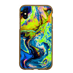 Чехол iPhone XS Max матовый The Poisonous Palette