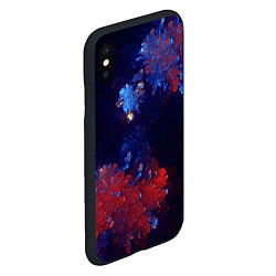 Чехол iPhone XS Max матовый Бурлящий Коралловый Риф, цвет: 3D-черный — фото 2