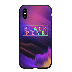 Чехол iPhone XS Max матовый BLACKPINK COLORS