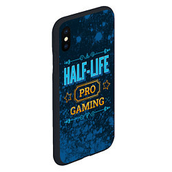 Чехол iPhone XS Max матовый Игра Half-Life: PRO Gaming, цвет: 3D-черный — фото 2