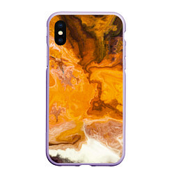 Чехол iPhone XS Max матовый Смерч Красок