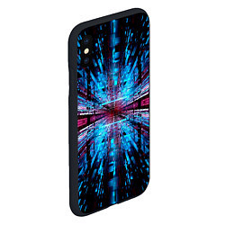 Чехол iPhone XS Max матовый THE INFINITY TUNNEL, цвет: 3D-черный — фото 2