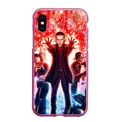 Чехол iPhone XS Max матовый Stranger Things Странные Дела