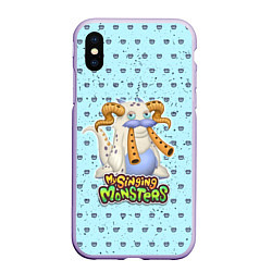 Чехол iPhone XS Max матовый My Singing Monsters - Гуджуб