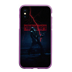 Чехол iPhone XS Max матовый EDDIE MUNSON STRANGER THINGS