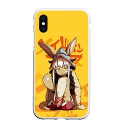 Чехол iPhone XS Max матовый Made in Abyss Наначи