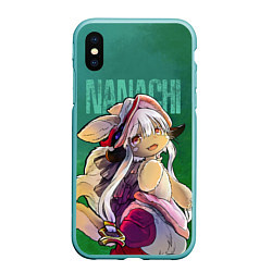 Чехол iPhone XS Max матовый Made in Abyss аниме Наначи