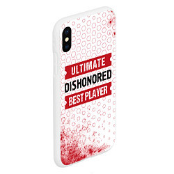 Чехол iPhone XS Max матовый Dishonored: Best Player Ultimate, цвет: 3D-белый — фото 2