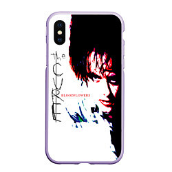 Чехол iPhone XS Max матовый Bloodflowers - The Cure