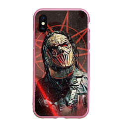 Чехол iPhone XS Max матовый Mick Thomson-Slipknot