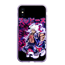 Чехол iPhone XS Max матовый Луффи 5 гир - One Piece