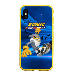 Чехол iPhone XS Max матовый Albatross - Sonic Free Riders - Video game