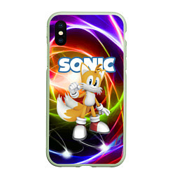 Чехол iPhone XS Max матовый Майлз Тейлз Прауэр - Sonic - Видеоигра