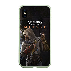 Чехол iPhone XS Max матовый Скрытый Басим Assassins creed mirage