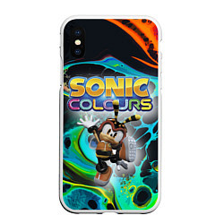 Чехол iPhone XS Max матовый Charmy Bee - Sonic - Video game