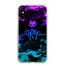 Чехол iPhone XS Max матовый Stray fire