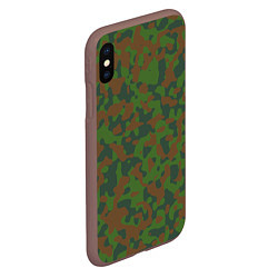 Чехол iPhone XS Max матовый Камуфляж WW2 Soviet, цвет: 3D-коричневый — фото 2