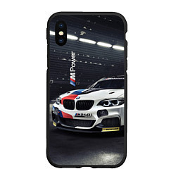 Чехол iPhone XS Max матовый BMW M 240 i racing - Motorsport