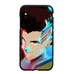 Чехол iPhone XS Max матовый Cyberpunk: Edgerunners Дэвид Мартинес, цвет: 3D-черный