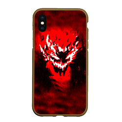 Чехол iPhone XS Max матовый SHADOW FIEND PHONK ZXC