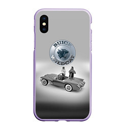 Чехол iPhone XS Max матовый Buick Wildcat - cabriolet - Retro