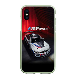 Чехол iPhone XS Max матовый BMW M4 GT4 - Motorsport