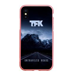 Чехол iPhone XS Max матовый Untraveled Road - Thousand Foot Krutch, цвет: 3D-баблгам