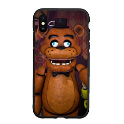 Чехол iPhone XS Max матовый Five Nights аt Frеddys