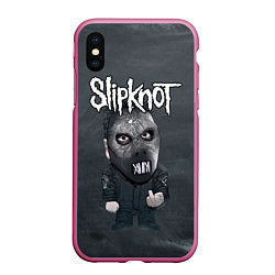 Чехол iPhone XS Max матовый Dark Slipknot