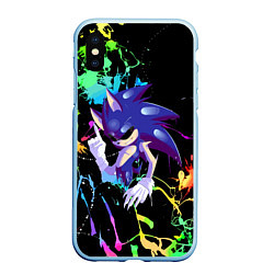 Чехол iPhone XS Max матовый Sonic Exe - Hedgehog - video game