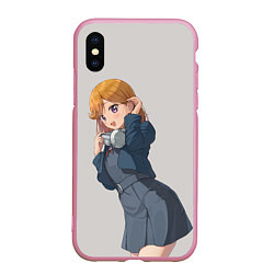 Чехол iPhone XS Max матовый Kanon Shibuya - Love Live Superstar