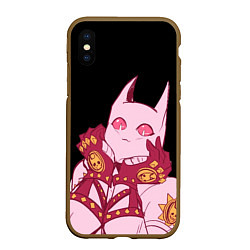 Чехол iPhone XS Max матовый Милый стенд Killer Queen - Jojo