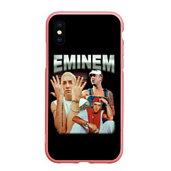 Чехол iPhone XS Max матовый Eminem Slim Shady